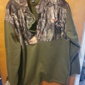 habit men's high prairie fleece pullover